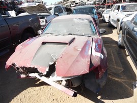 2003 FORD MUSTANG COUPE GT RED 4.6 MT 